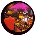 Deejay booth